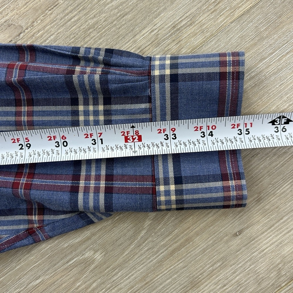 Brooks Brothers 1818 Men's Sz L Shirt Regent Tartan Plaid 100% Supima Cotton - Picture 8 of 9